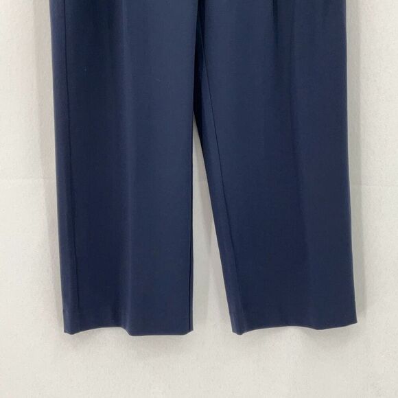NWT J. Crew Blue Wide Leg Ultra High Rise Pleated Trouser Pants Size 16 - Picture 7 of 12